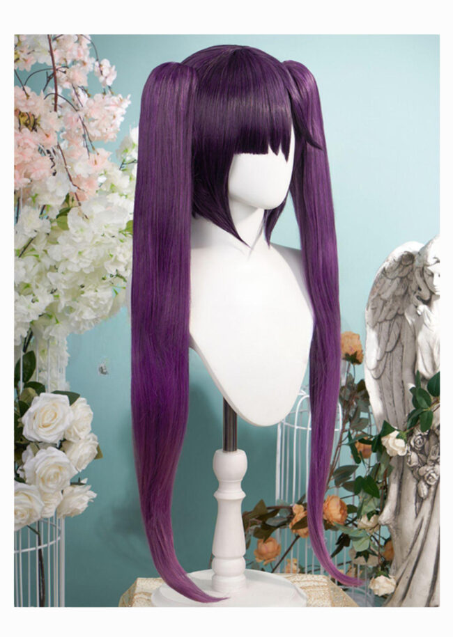 Cosplay Wig Genshin impact Astrologist Mona Megistus Character Wig Halloween props Suitable for role-playing Heat Resistant Stylable Multiple Bright Colors Gift for Comic Exhibition Enthusiasts Holiday - Image 4