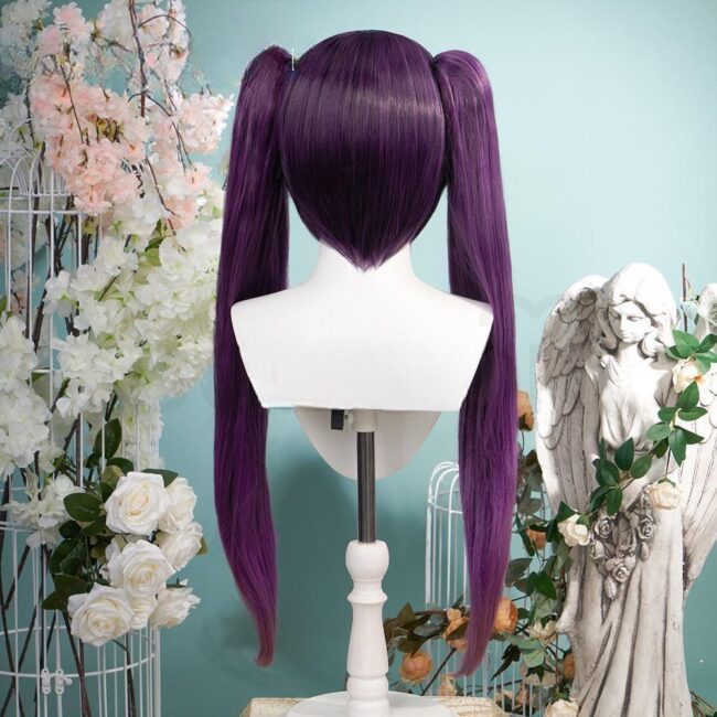 Cosplay Wig Genshin impact Astrologist Mona Megistus Character Wig Halloween props Suitable for role-playing Heat Resistant Stylable Multiple Bright Colors Gift for Comic Exhibition Enthusiasts Holiday - Image 3