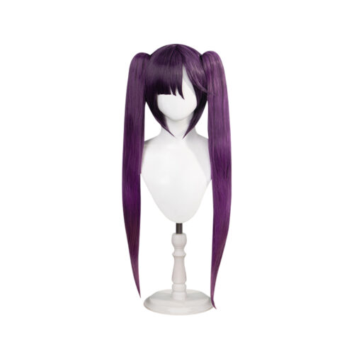 Cosplay Wig Genshin impact Astrologist Mona Megistus Character Wig Halloween props Suitable for role-playing Heat Resistant Stylable Multiple Bright Colors Gift for Comic Exhibition Enthusiasts Holiday