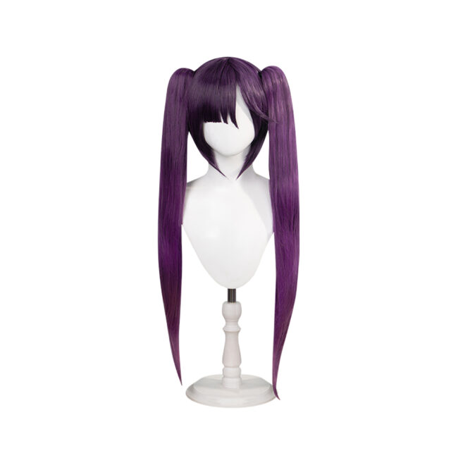 Cosplay Wig Genshin impact Astrologist Mona Megistus Character Wig Halloween props Suitable for role-playing Heat Resistant Stylable Multiple Bright Colors Gift for Comic Exhibition Enthusiasts Holiday