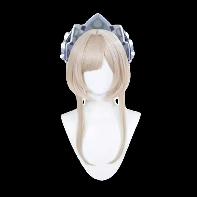 Cosplay Wig Genshin impact Sandrone Character Wig Halloween props Suitable for role-playing Heat Resistant Stylable Multiple Bright Colors Gift for Comic Exhibition Enthusiasts Holiday - Image 4
