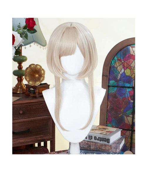Cosplay Wig Genshin impact Sandrone Character Wig Halloween props Suitable for role-playing Heat Resistant Stylable Multiple Bright Colors Gift for Comic Exhibition Enthusiasts Holiday