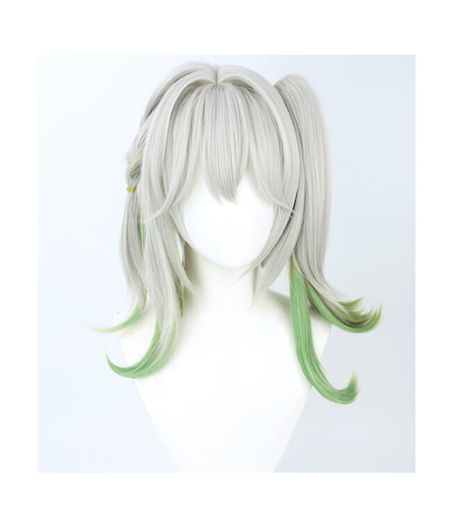Cosplay Wig Genshin impact Nahida Character Wig Halloween props Suitable for role-playing Heat Resistant Stylable Multiple Bright Colors Gift for Comic Exhibition Enthusiasts Holiday - Image 4