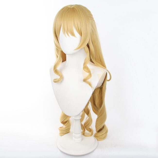 Cosplay Wig Genshin impact Navia Caspar Character Wig Halloween props Suitable for role-playing Heat Resistant Stylable Multiple Bright Colors Gift for Comic Exhibition Enthusiasts Holiday - Image 5
