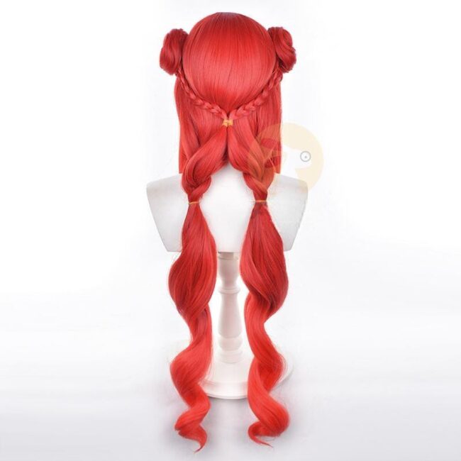 Cosplay Wig Genshin impact Nilou Character Wig Halloween props Suitable for role-playing Heat Resistant Stylable Multiple Bright Colors Gift for Comic Exhibition Enthusiasts Holiday - Image 4