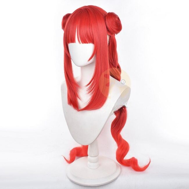 Cosplay Wig Genshin impact Nilou Character Wig Halloween props Suitable for role-playing Heat Resistant Stylable Multiple Bright Colors Gift for Comic Exhibition Enthusiasts Holiday - Image 2
