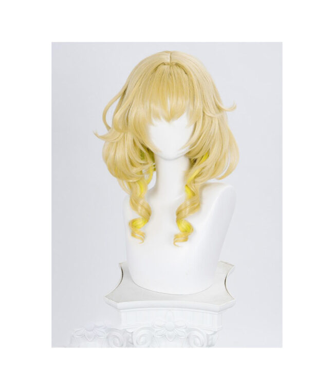Cosplay Wig Honkai: Star Rail Aglaea Character Wig Halloween props Suitable for role-playing Heat Resistant Stylable Multiple Bright Colors Gift for Comic Exhibition Enthusiasts Holiday - Image 3