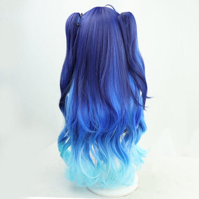 Cosplay Wig Compatible with VTuber Amamiya Kokoro Character Wig Suitable for role-playing Heat Resistant Stylable Multiple Bright Colors Gift for Comic Exhibition Enthusiasts Holiday - Image 4