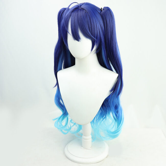 Cosplay Wig Compatible with VTuber Amamiya Kokoro Character Wig Suitable for role-playing Heat Resistant Stylable Multiple Bright Colors Gift for Comic Exhibition Enthusiasts Holiday - Image 5