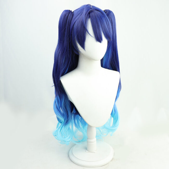 Cosplay Wig Compatible with VTuber Amamiya Kokoro Character Wig Suitable for role-playing Heat Resistant Stylable Multiple Bright Colors Gift for Comic Exhibition Enthusiasts Holiday - Image 2