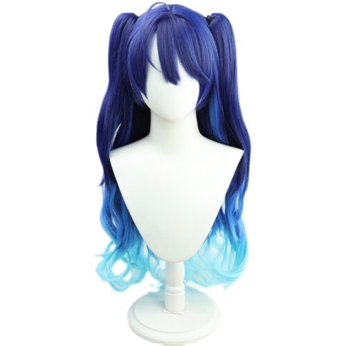 Cosplay Wig Compatible with VTuber Amamiya Kokoro Character Wig Suitable for role-playing Heat Resistant Stylable Multiple Bright Colors Gift for Comic Exhibition Enthusiasts Holiday