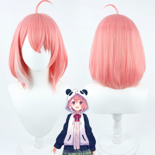 Cosplay Wig Compatible with VTuber Sasaki Saku Character Wig Suitable for role-playing Heat Resistant Stylable Multiple Bright Colors Gift for Comic Exhibition Enthusiasts Holiday
