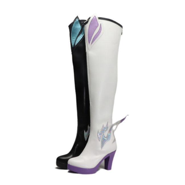 Cosplay Colorful Shoes Warsong；Honor of Kings A Ke Anime and Games Gift for Role Playing Enthusiasts Comic Exhibitions Parties Photography Costumes Graduation Season Dress Up - Image 4