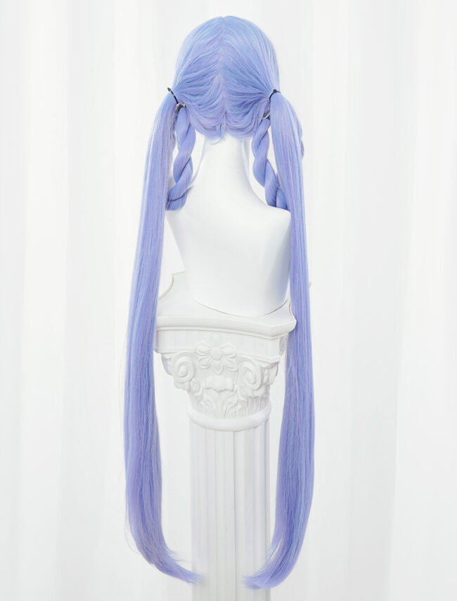 Cosplay Wig Honkai: Star Rail Dubra Character Wig Halloween props Suitable for role-playing Heat Resistant Stylable Multiple Bright Colors Gift for Comic Exhibition Enthusiasts Holiday - Image 4