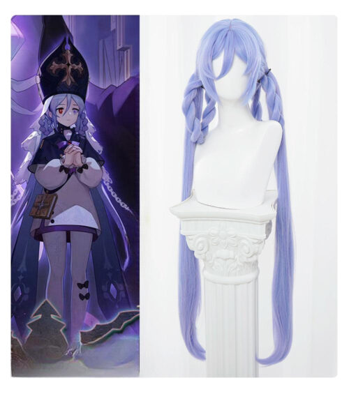 Cosplay Wig Honkai: Star Rail Dubra Character Wig Halloween props Suitable for role-playing Heat Resistant Stylable Multiple Bright Colors Gift for Comic Exhibition Enthusiasts Holiday