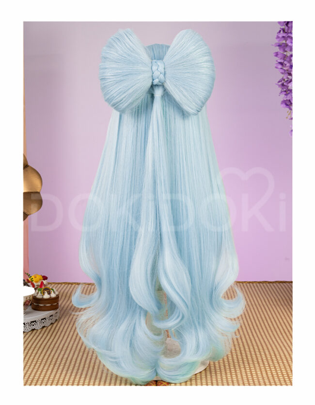 Cosplay Wig Compatible with Genshin impact Yumemizuki Mizuki Character Wig Suitable for role-playing Heat Resistant Stylable Multiple Bright Colors Gift for Comic Exhibition Enthusiasts Holiday - Image 3