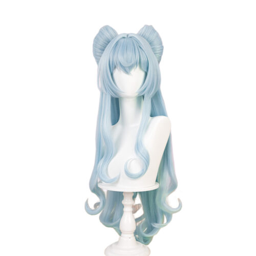 Cosplay Wig Compatible with Genshin impact Yumemizuki Mizuki Character Wig Suitable for role-playing Heat Resistant Stylable Multiple Bright Colors Gift for Comic Exhibition Enthusiasts Holiday