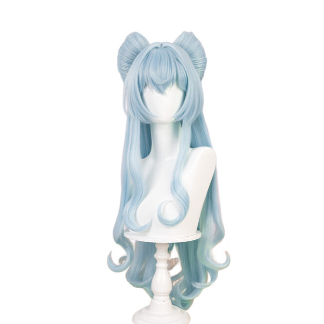 Cosplay Wig Compatible with Genshin impact Yumemizuki Mizuki Character Wig Suitable for role-playing Heat Resistant Stylable Multiple Bright Colors Gift for Comic Exhibition Enthusiasts Holiday