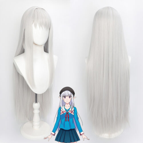Welcome To Japan Ms. Elf! マリー Cosplay Wig Character Wig Halloween props Suitable for role-playing Heat Resistant Stylable Multiple Bright Colors Gift for Comic Exhibition Enthusiasts Holiday