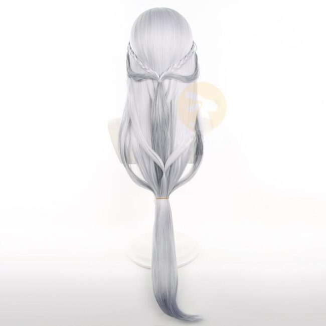 Cosplay Wig Genshin impact Shenhe Character Wig Halloween props Suitable for role-playing Heat Resistant Stylable Multiple Bright Colors Gift for Comic Exhibition Enthusiasts Holiday - Image 4