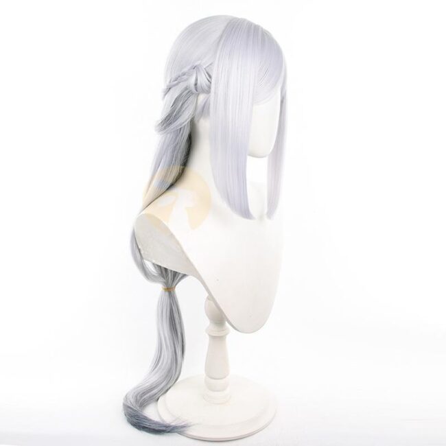 Cosplay Wig Genshin impact Shenhe Character Wig Halloween props Suitable for role-playing Heat Resistant Stylable Multiple Bright Colors Gift for Comic Exhibition Enthusiasts Holiday - Image 2