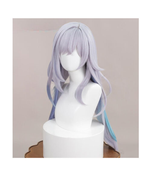 Cosplay Wig Genshin impact Skirk Character Wig Halloween props Suitable for role-playing Heat Resistant Stylable Multiple Bright Colors Gift for Comic Exhibition Enthusiasts Holiday