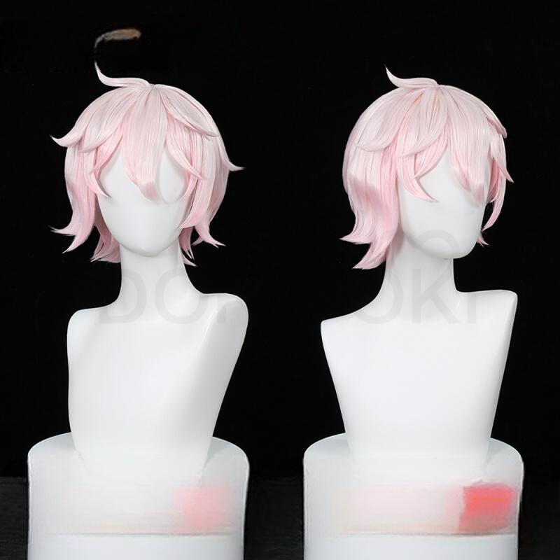 Cosplay Wig Genshin impact Rosaria Character Wig Halloween props Suitable for role-playing Heat Resistant Stylable Multiple Bright Colors Gift for Comic Exhibition Enthusiasts Holiday - Image 4