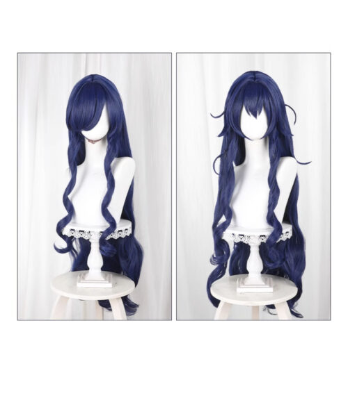 君のことが大大大大大好きな100人の彼女 Yoshimoto Shizuka Cosplay Wig Character Wig Halloween props Suitable for role-playing Heat Resistant Stylable Multiple Bright Colors Gift for Comic Exhibition Enthusiasts Holiday