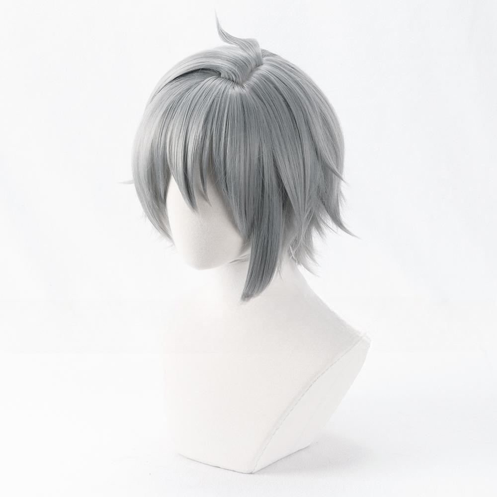 Cosplay Wig Under the moonlit Owen Character Wig Halloween props Suitable for role-playing Heat Resistant Stylable Multiple Bright Colors Gift for Comic Exhibition Enthusiasts Holiday - Image 4