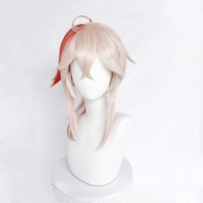 Cosplay Wig Genshin impact Kaedehara Kazuha Character Wig Halloween props Suitable for role-playing Heat Resistant Stylable Multiple Bright Colors Gift for Comic Exhibition Enthusiasts Holiday - Image 4