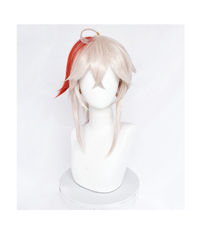 Cosplay Wig Genshin impact Kaedehara Kazuha Character Wig Halloween props Suitable for role-playing Heat Resistant Stylable Multiple Bright Colors Gift for Comic Exhibition Enthusiasts Holiday - Image 3