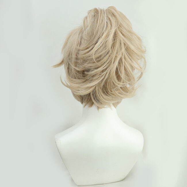 Cosplay Wig Genshin impact Kaedehara Kazuha Character Wig Halloween props Suitable for role-playing Heat Resistant Stylable Multiple Bright Colors Gift for Comic Exhibition Enthusiasts Holiday - Image 5