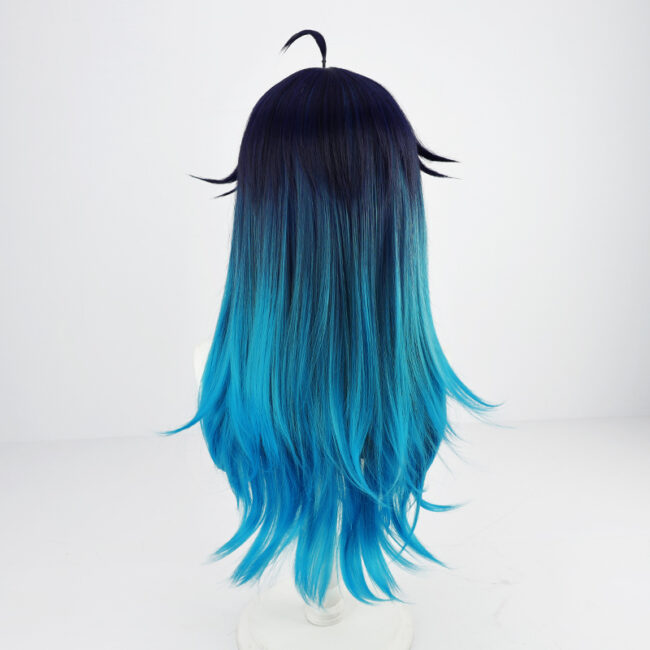 Cosplay Wig Genshin impact Venti Character Wig Halloween props Suitable for role-playing Heat Resistant Stylable Multiple Bright Colors Gift for Comic Exhibition Enthusiasts Holiday - Image 3
