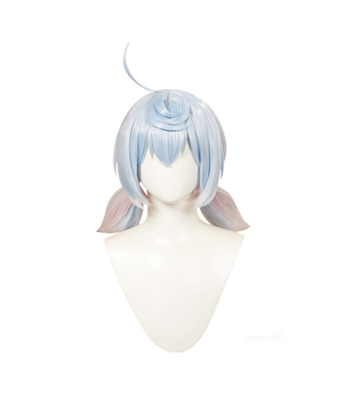 Cosplay Wig Genshin impact Sigewinne Character Wig Halloween props Suitable for role-playing Heat Resistant Stylable Multiple Bright Colors Gift for Comic Exhibition Enthusiasts Holiday