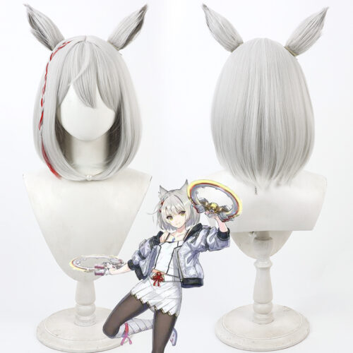 Xenoblade Chronicles mio Cosplay Wig Character Wig Halloween props Suitable for role-playing Heat Resistant Stylable Multiple Bright Colors Gift for Comic Exhibition Enthusiasts Holiday