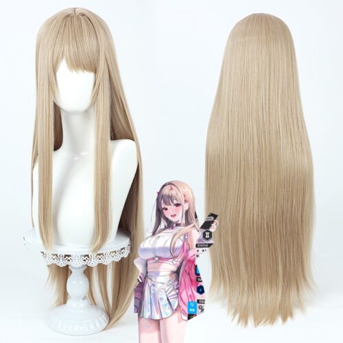 Cosplay Wig GODDESS OF VICTORY: NIKKE Viper Character Wig Halloween props Suitable for role-playing Heat Resistant Stylable Multiple Bright Colors Gift for Comic Exhibition Enthusiasts Holiday