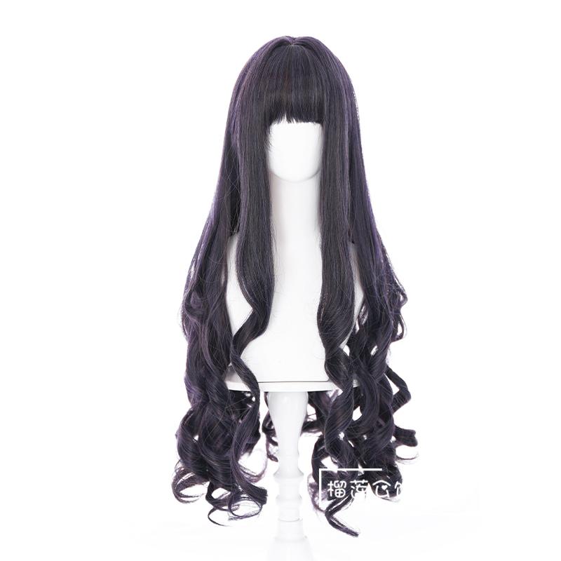 Cosplay Wig Compatible with Cardcaptor Sakura Daidouji Tomoyo Character Wig Suitable for role-playing Heat Resistant Stylable Multiple Bright Colors Gift for Comic Exhibition Enthusiasts Holiday - Image 5