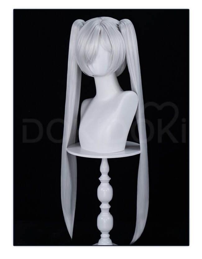Cosplay Wig Compatible with GODDESS OF VICTORY: NIKKE Cinderella Character Wig Suitable for role-playing Heat Resistant Stylable Multiple Bright Colors Gift for Comic Exhibition Enthusiasts Holiday - Image 4