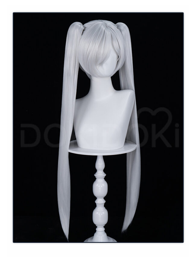 Cosplay Wig Compatible with GODDESS OF VICTORY: NIKKE Cinderella Character Wig Suitable for role-playing Heat Resistant Stylable Multiple Bright Colors Gift for Comic Exhibition Enthusiasts Holiday - Image 2