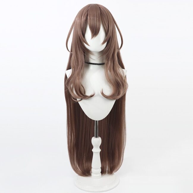 GODDESS OF VICTORY: NIKKE Noir Cosplay Wig Character Wig Halloween props Suitable for role-playing Heat Resistant Stylable Multiple Bright Colors Gift for Comic Exhibition Enthusiasts Holiday - Image 3