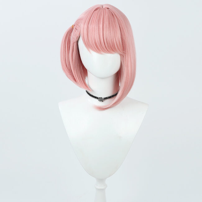 Cosplay Wig Genshin impact Charlotte Character Wig Halloween props Suitable for role-playing Heat Resistant Stylable Multiple Bright Colors Gift for Comic Exhibition Enthusiasts Holiday - Image 4