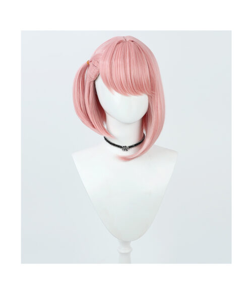 Cosplay Wig Genshin impact Charlotte Character Wig Halloween props Suitable for role-playing Heat Resistant Stylable Multiple Bright Colors Gift for Comic Exhibition Enthusiasts Holiday