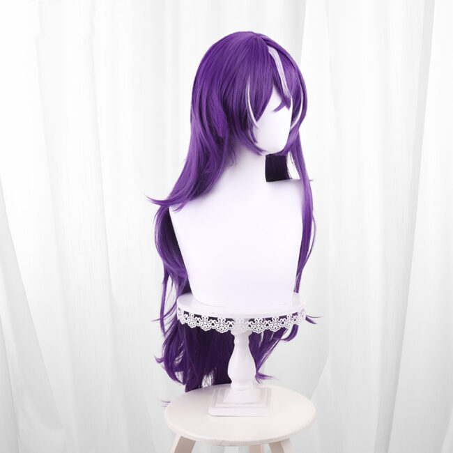 Cosplay Wig Genshin impact Chevreuse Character Wig Halloween props Suitable for role-playing Heat Resistant Stylable Multiple Bright Colors Gift for Comic Exhibition Enthusiasts Holiday - Image 2