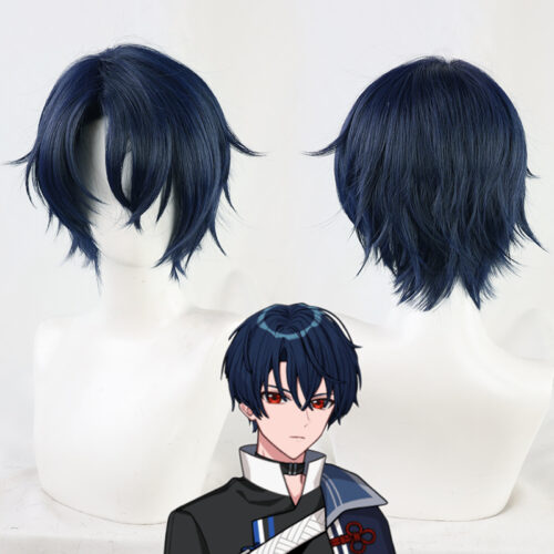 Cosplay Wig Compatible with Under the moonlit Shino Character Wig Suitable for role-playing Heat Resistant Stylable Multiple Bright Colors Gift for Comic Exhibition Enthusiasts Holiday