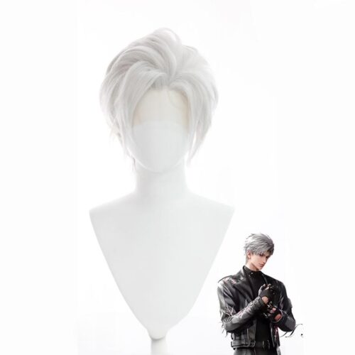 Cosplay Wig Compatible with Love and deepspace Sylus Character Wig Suitable for role-playing Heat Resistant Stylable Multiple Bright Colors Gift for Comic Exhibition Enthusiasts Holiday
