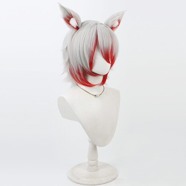 Cosplay Wig VTuber Syusetu Kohaku Character Wig Halloween props Suitable for role-playing Heat Resistant Stylable Multiple Bright Colors Gift for Comic Exhibition Enthusiasts Holiday - Image 6