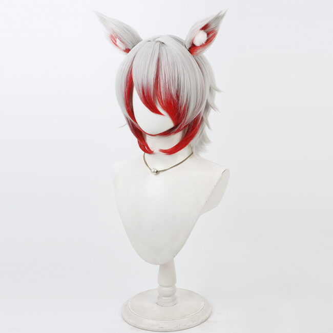 Cosplay Wig VTuber Syusetu Kohaku Character Wig Halloween props Suitable for role-playing Heat Resistant Stylable Multiple Bright Colors Gift for Comic Exhibition Enthusiasts Holiday - Image 7