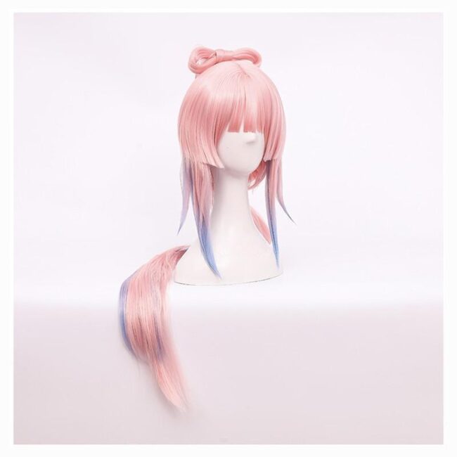 Cosplay Wig Genshin impact Sangonomiya Kokomi Character Wig Halloween props Suitable for role-playing Heat Resistant Stylable Multiple Bright Colors Gift for Comic Exhibition Enthusiasts Holiday - Image 6