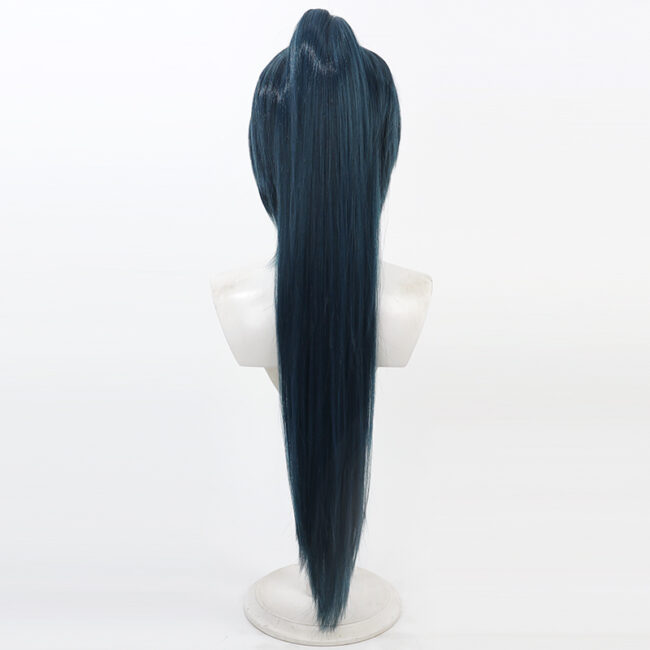 Cosplay Wig Genshin impact Kaeya Alberich Character Wig Halloween props Suitable for role-playing Heat Resistant Stylable Multiple Bright Colors Gift for Comic Exhibition Enthusiasts Holiday - Image 2