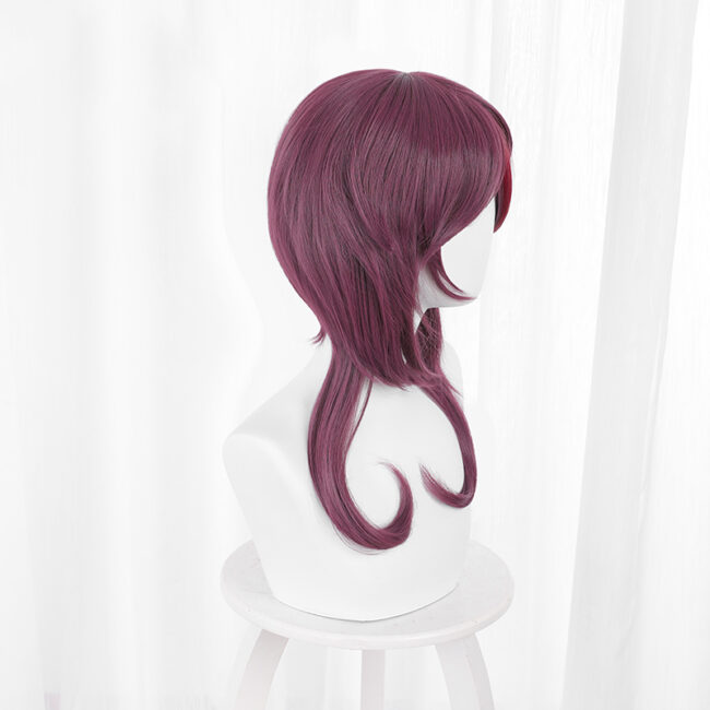 Cosplay Wig Genshin impact Rosaria Character Wig Halloween props Suitable for role-playing Heat Resistant Stylable Multiple Bright Colors Gift for Comic Exhibition Enthusiasts Holiday - Image 5